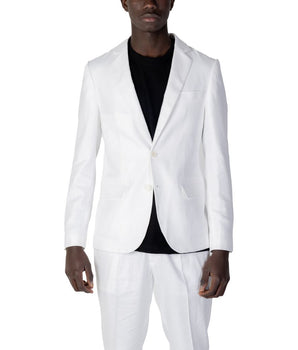 Antony Morato White Linen Blazer