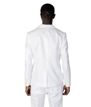 Antony Morato White Linen Blazer