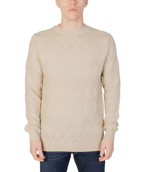 Only & Sons Beige Marabou Sweatshirt