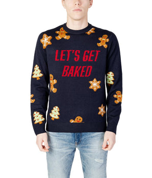 Only & Sons Blue Marabou Sweatshirt