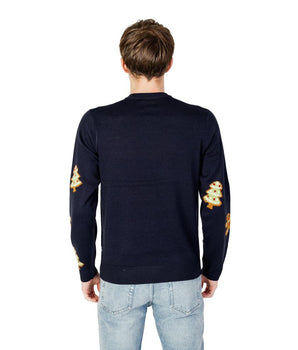 Only & Sons Blue Marabou Sweatshirt