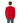 Only & Sons Red Marabou Sweatshirt