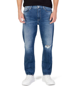 Tommy Hilfiger Jeans Blue Cotton Slim Fit Jeans