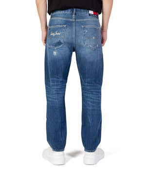 Tommy Hilfiger Jeans Blue Cotton Slim Fit Jeans