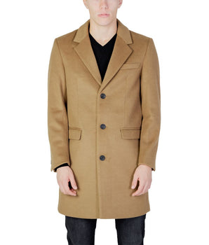 Antony Morato Beige Polyester Coat