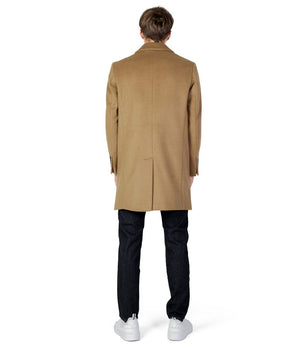 Antony Morato Beige Polyester Coat