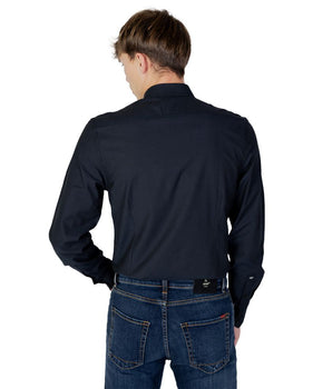 Antony Morato Blue Cotton Dress Shirt