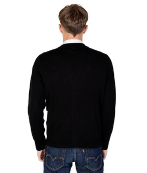 Antony Morato Black Wool Cardigan