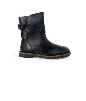 Birkenstock Black Leather Ankle Boots
