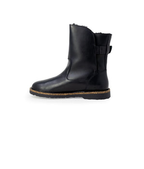 Birkenstock Black Leather Ankle Boots