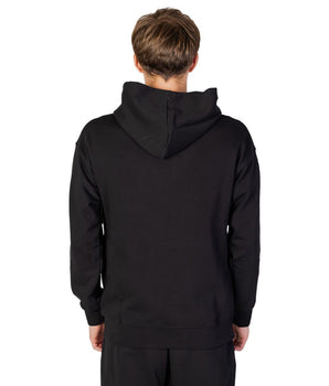 Underclub Black Cotton Hoodie