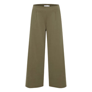 ICHI Green Recycled Polyester Jeans &amp; Pant