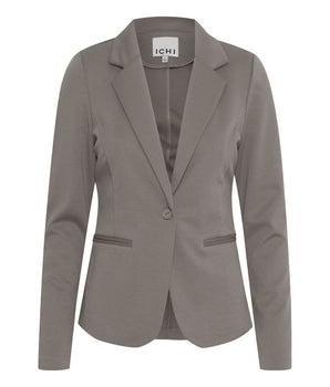 ICHI Beige Polyester Blazer