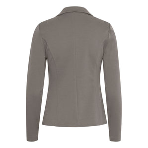 ICHI Beige Polyester Blazer