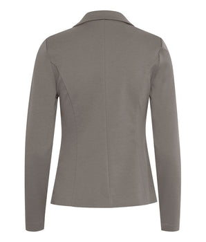 ICHI Beige Polyester Blazer