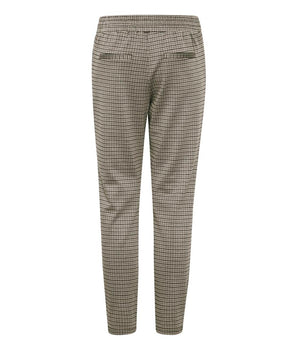 ICHI Beige Polyester Casual Pants