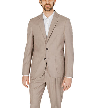 Antony Morato Beige Polyester Blazer