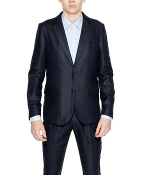 Antony Morato Black Linen Blazer
