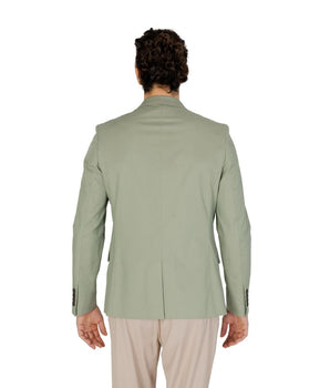 Antony Morato Green Cotton Blazer