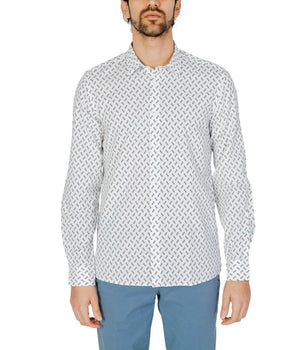 Antony Morato White Viscose Shirt