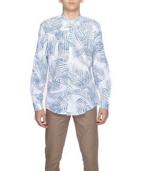 Antony Morato Blue Cotton Shirt