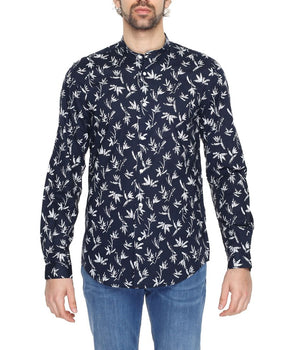 Antony Morato Blue Cotton Shirt