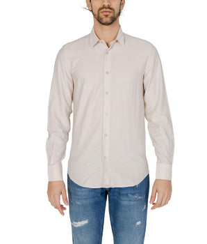 Antony Morato Beige Viscose Shirt