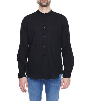 Antony Morato Black Cotton Shirt