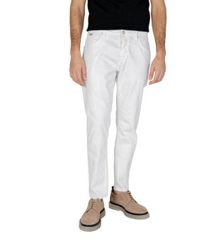 Antony Morato White Cotton Skinny Jeans