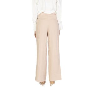 Vero Moda Pink Viscose Jeans &amp; Pant