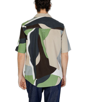 Only & Sons Green Cotton Shortsleeve Shirt