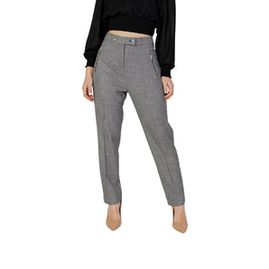 Morgan De Toi Black Polyester Jeans &amp; Pant