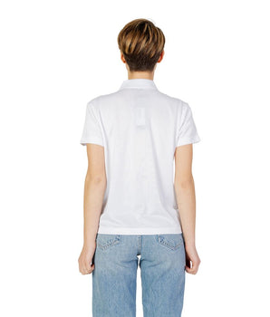 Blauer White Polyester T-Shirt