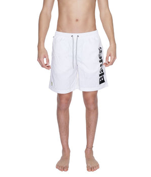Blauer White Polyamide Swim Shorts