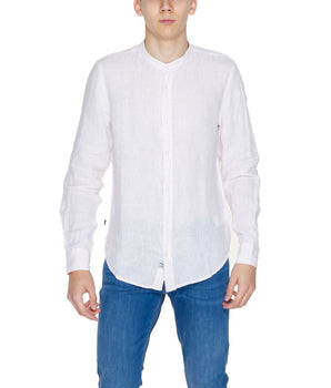 Blauer Multicolor Linen Dress Shirt