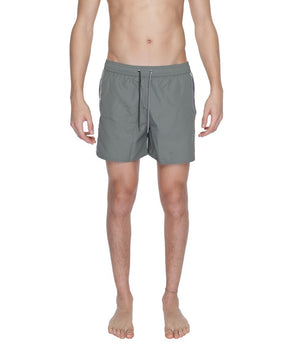 Emporio Armani Underwear Green Polyester Swim Shorts