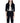 Rinascimento Black Polyester Sleeveless Jacket