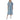 B.Young Light Blue Cotton Long Dress