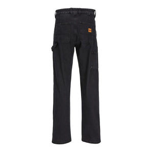 Jack Jones Black Cotton Jeans &amp; Pant