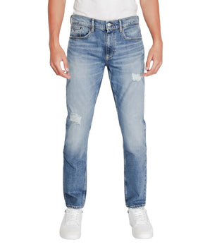 Tommy Hilfiger Jeans Blue Cotton Slim Fit Jeans