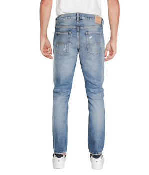 Tommy Hilfiger Jeans Blue Cotton Slim Fit Jeans