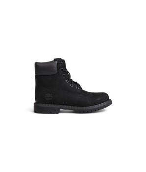 Timberland Black Recycled Leather Lace-Up Boots
