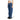Replay Blue Cotton Mom Jeans