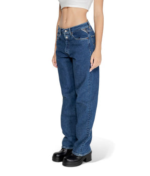 Vaqueros mom de algodón azul Replay