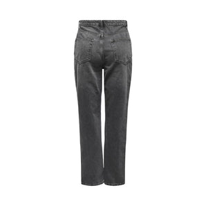 Only Gray Cotton Jeans &amp; Pant