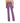 Sandro Ferrone Purple Polyester Flared Pants