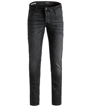 Jack Jones Black Organic Cotton Skinny Jeans