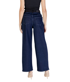 ICHI blue cotton pants