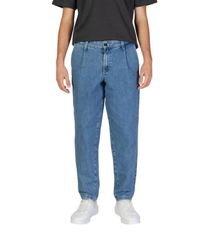 Jack Jones Blue Cotton Jeans &amp; Pant