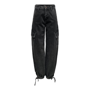 Only Black Cotton Jeans &amp; Pant